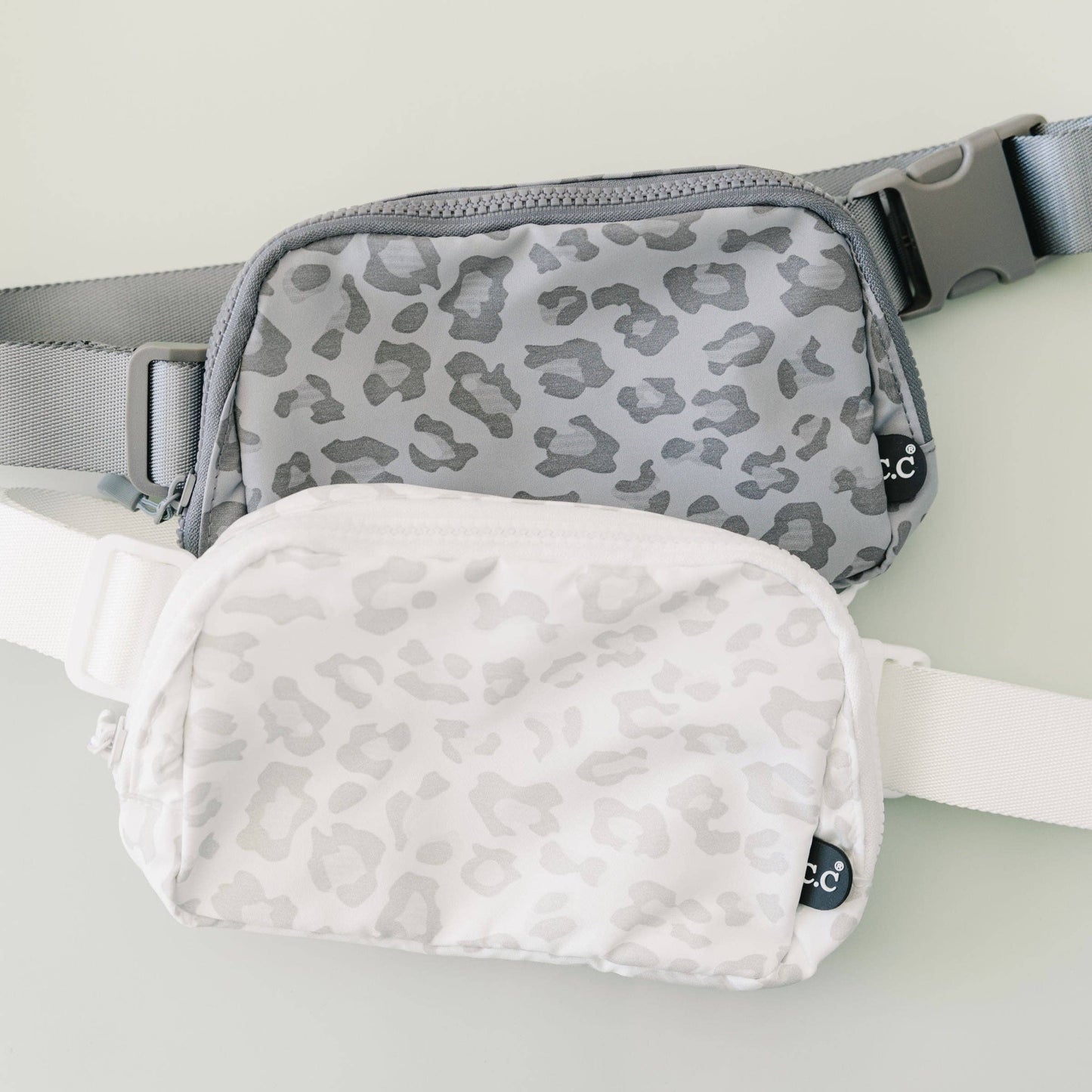 CC Brand Leopard Pattern Women's Belt Bag