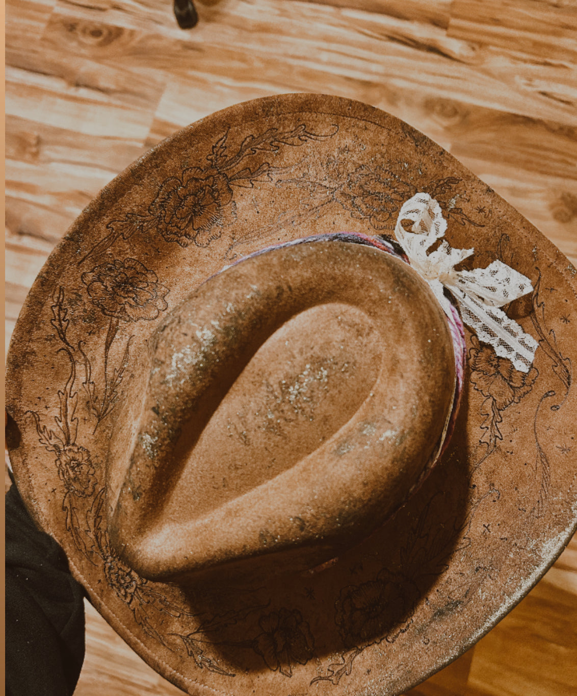 Handmade Midnight Rancher Hat