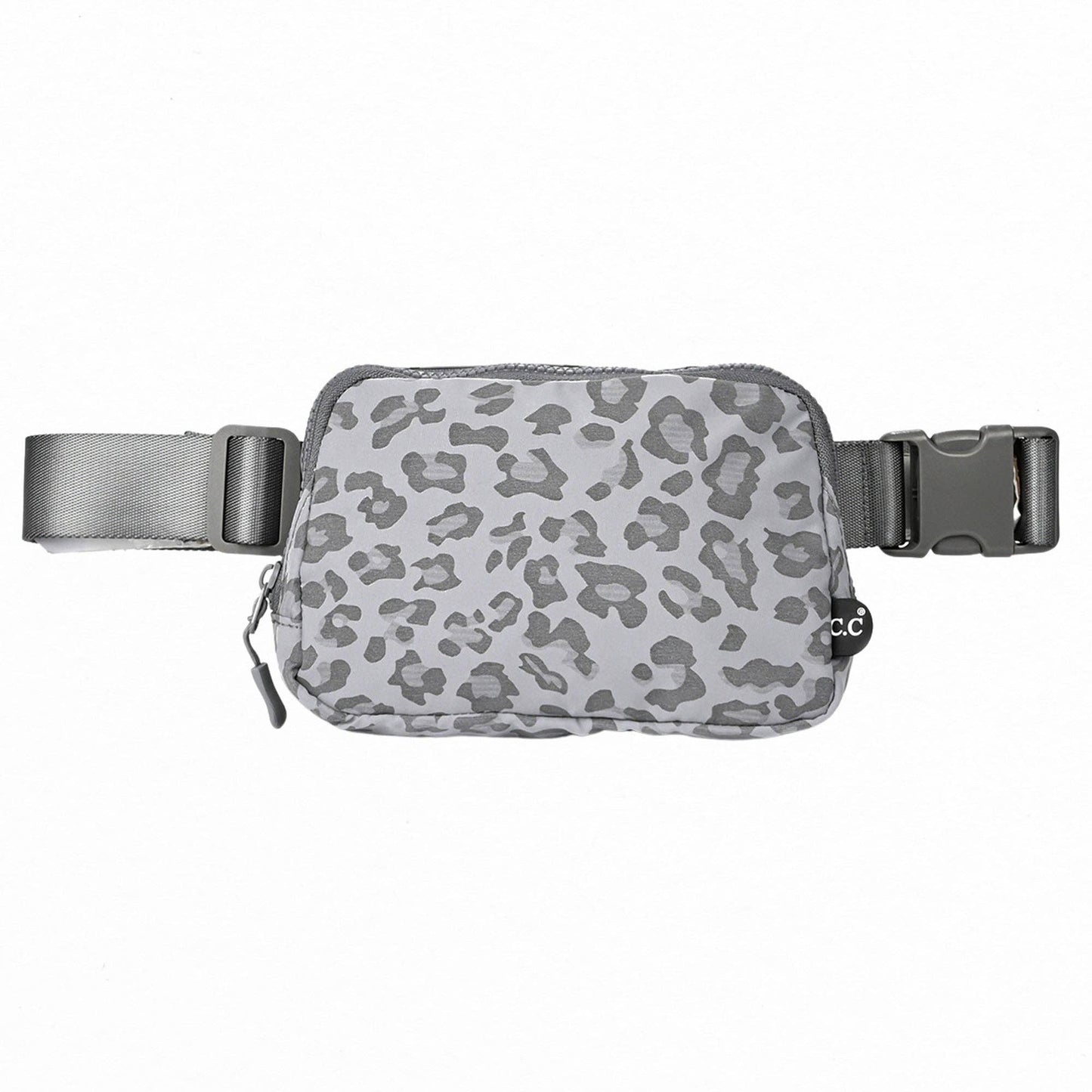 CC Brand Leopard Pattern Women's Belt Bag