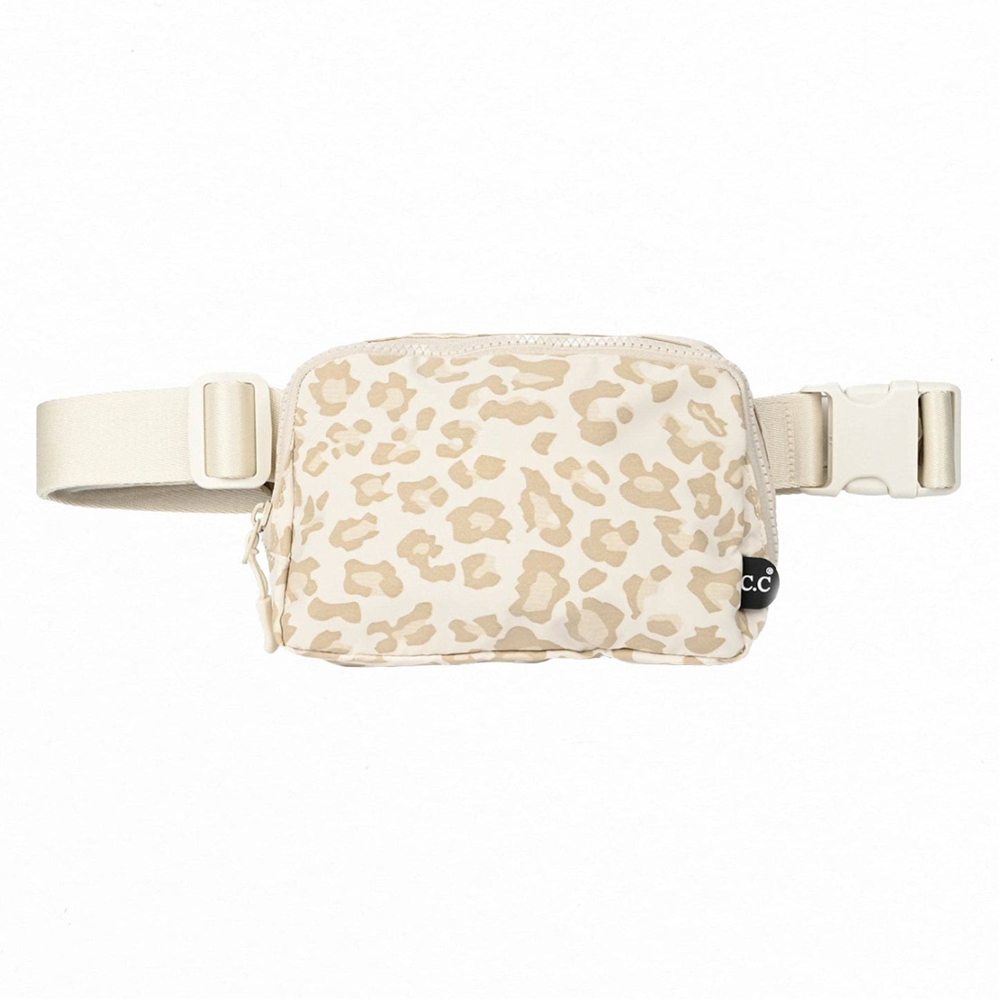 CC Brand Leopard Pattern Women's Belt Bag