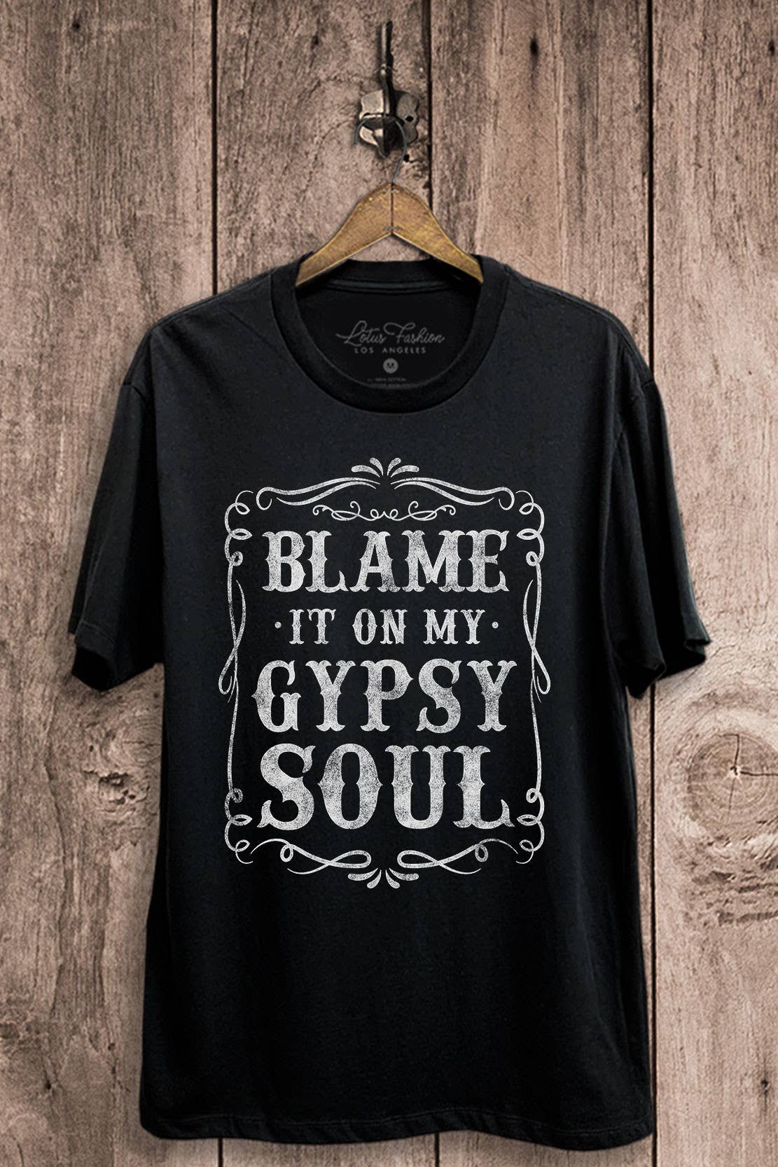 Blame It On My Gypsy Soul Graphic Top