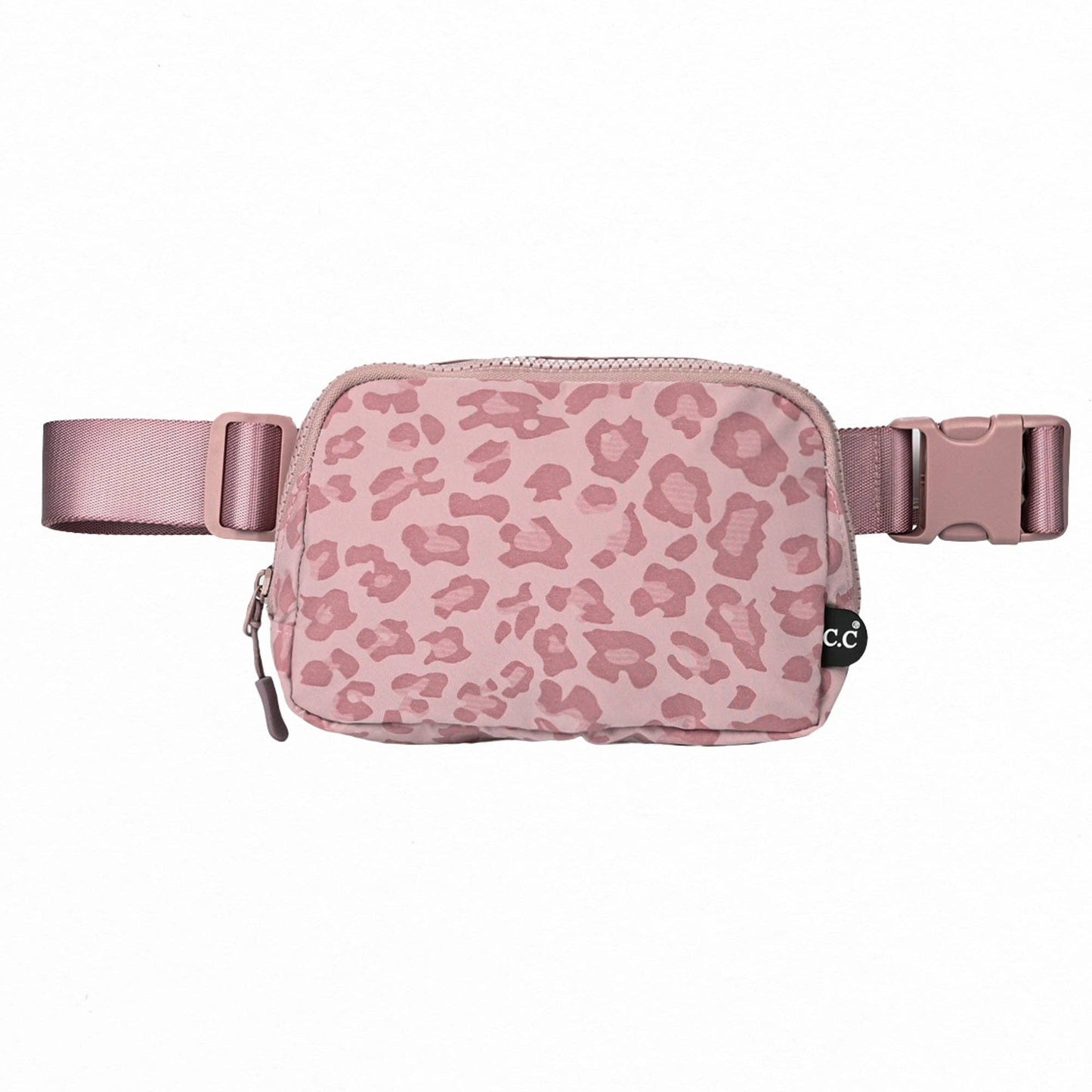 CC Brand Leopard Pattern Women's Belt Bag