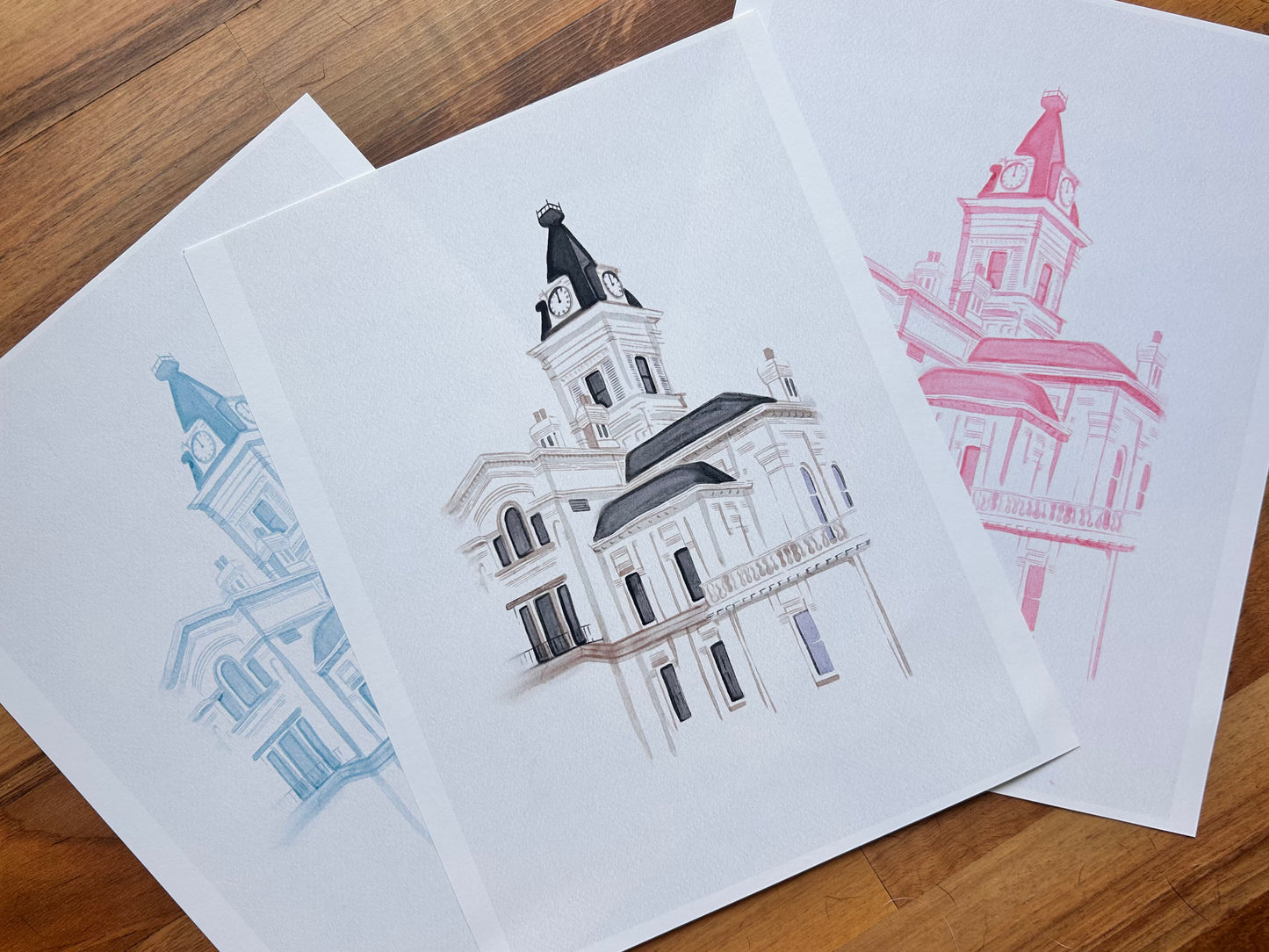 Columbia KY Art Print