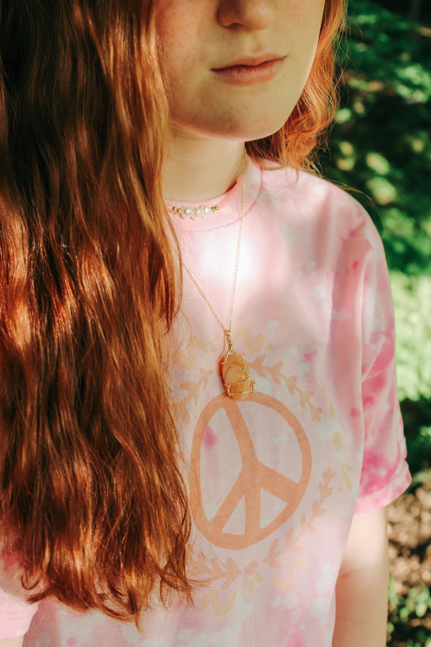 Pink Bloom Peace Tee