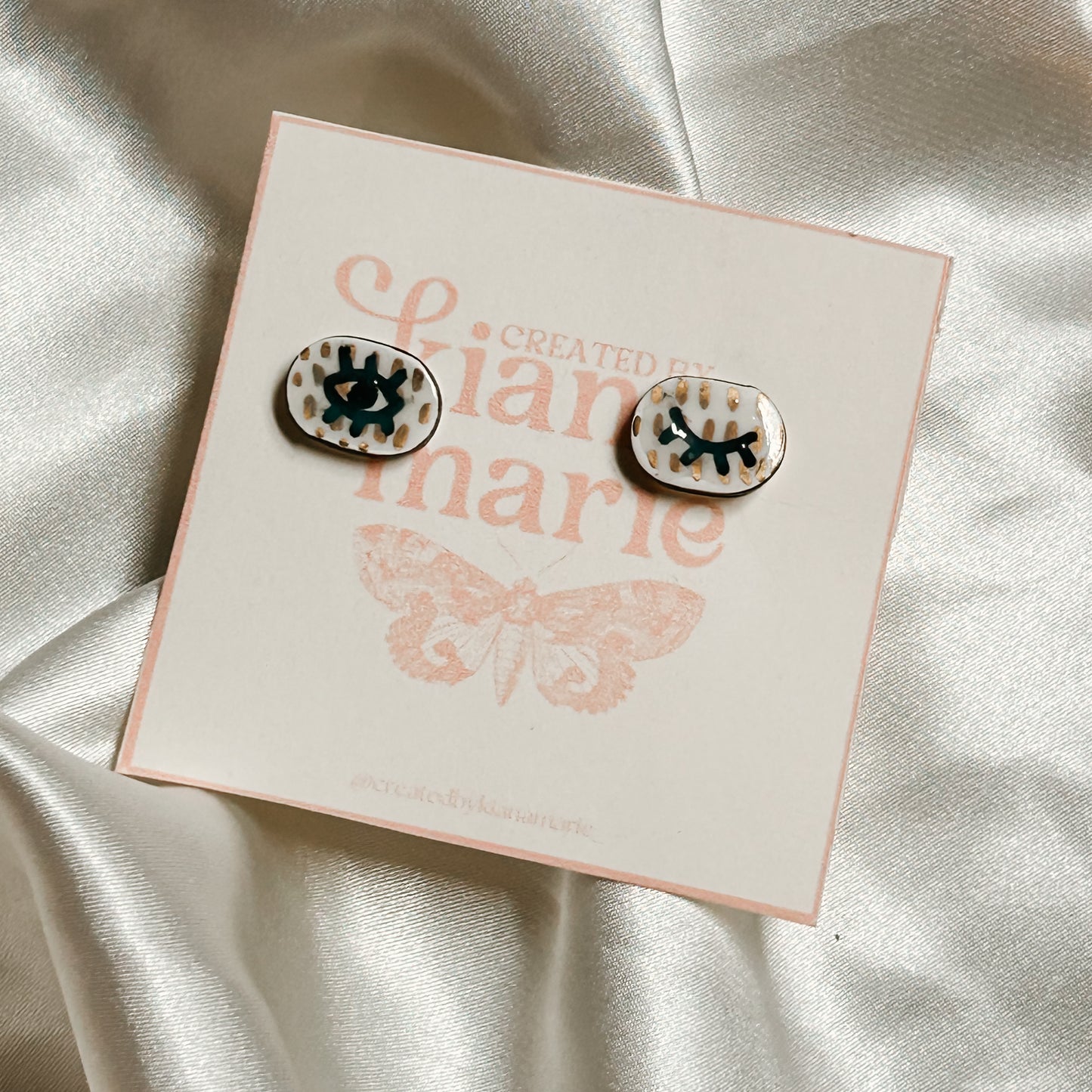 Eye Stud Earrings