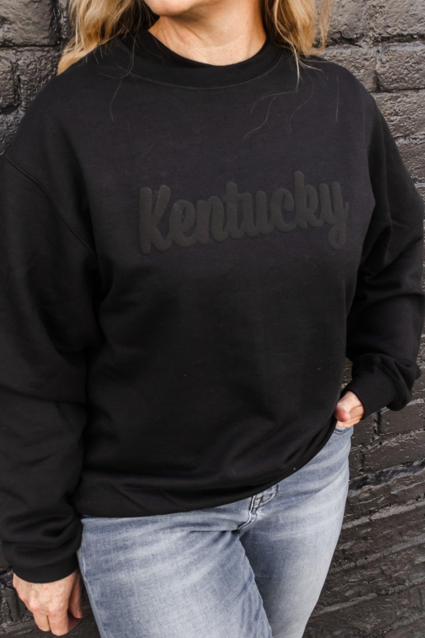 Mono Kentucky Puff Crewneck