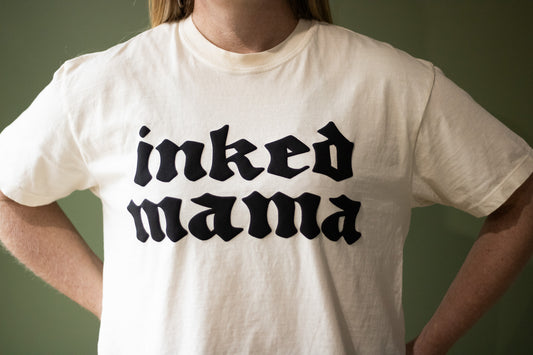 Inked Mama Ivory Graphic Tee