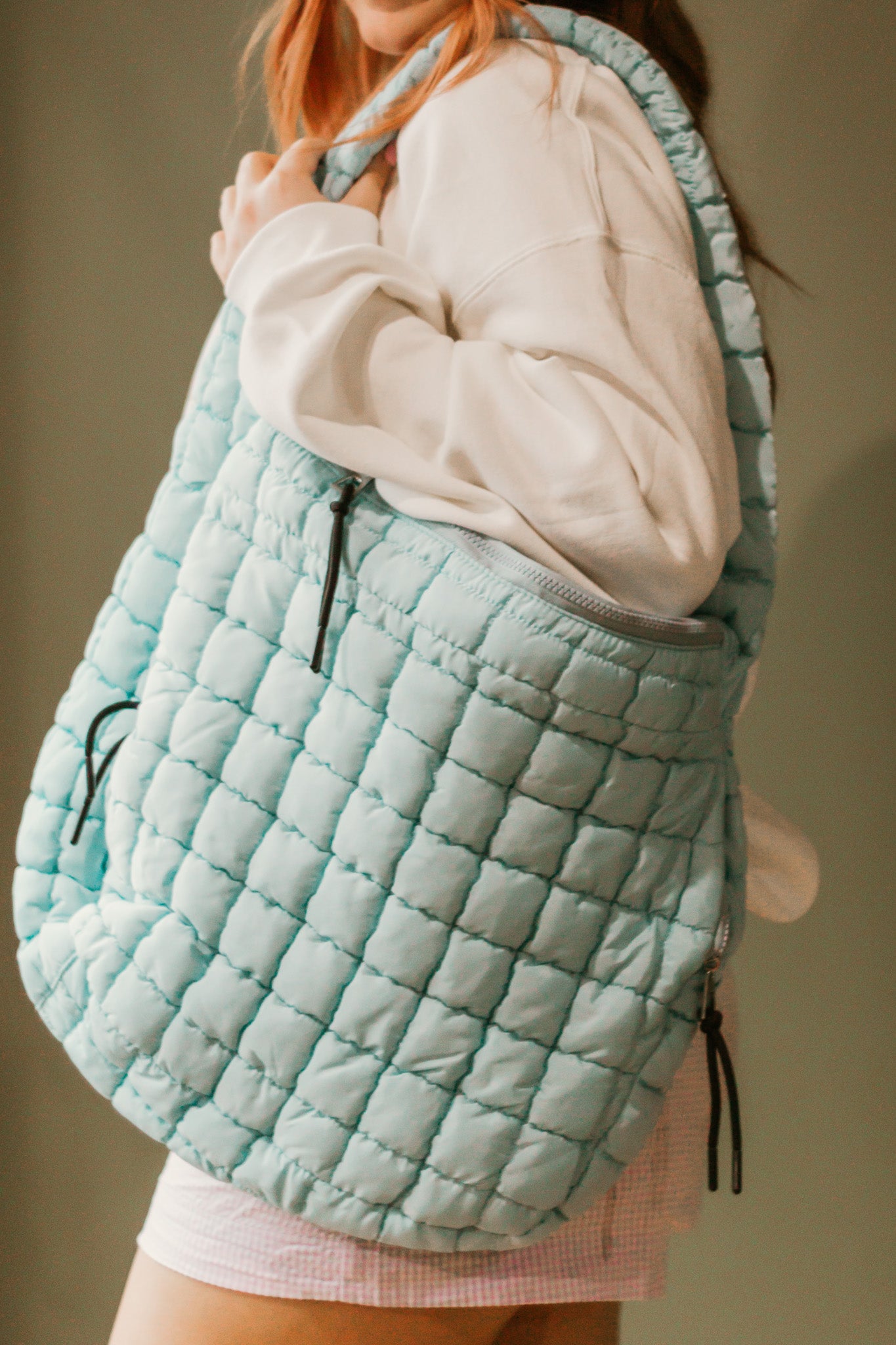 Blue Sky Puff Tote